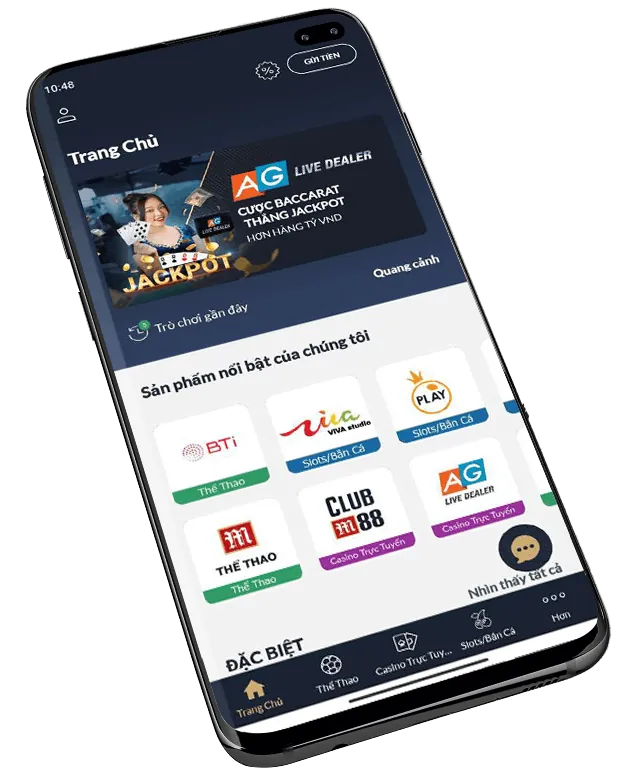 Biểu tượng đa dạng trò chơi Nổ Hũ trên 888 Bet App