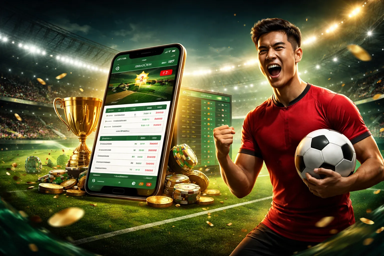 Giao diện ứng dụng 888 Bet App trên điện thoại di động